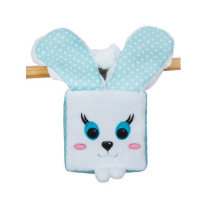 Игрушка-подвеска Кубик с погремушкой Bunny